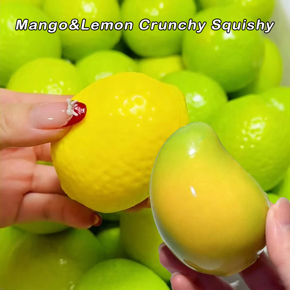 Party Games Crazy - Handmade Crispy Lemon Stress Ball Squeeze