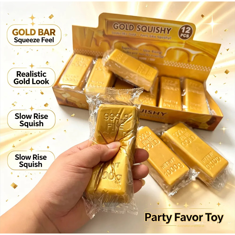 Party Games Adults Funny - New Stretchy Golden Butter Squishy Toy