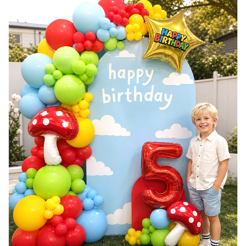 Party Games Mario - Super Bors Video Game Inspired Balloon