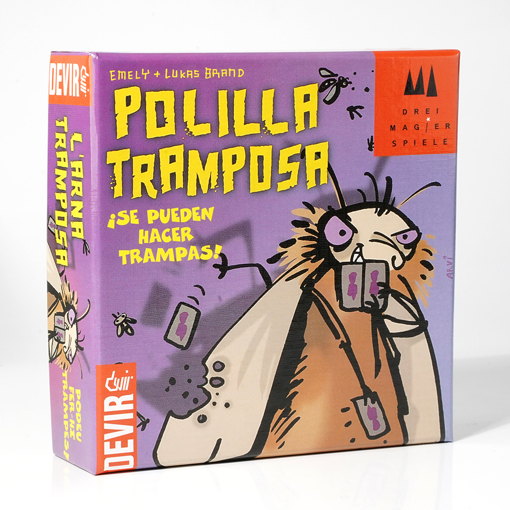 Party Games Juego - Polilla Tramposa Español Playing Card Game