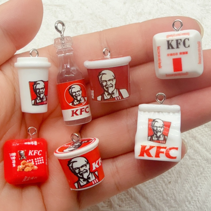 10pcs cartoon resin food bag k - Party Games Gifts review and price