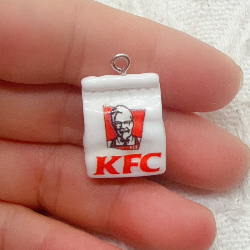 10pcs cartoon resin food bag k - Party Games Gifts review and price