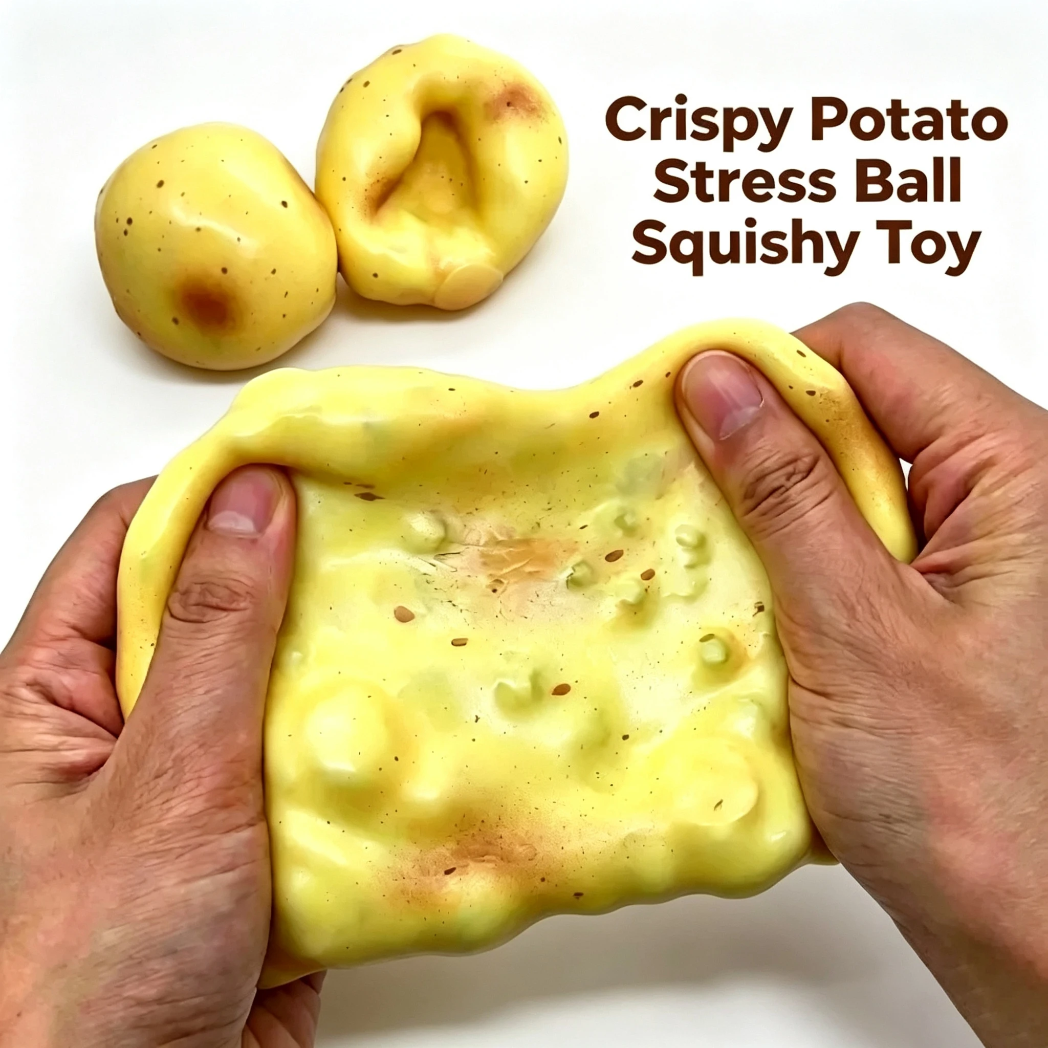 Crunchy Potato Squishy Stress  - Party Games Crazy review and price