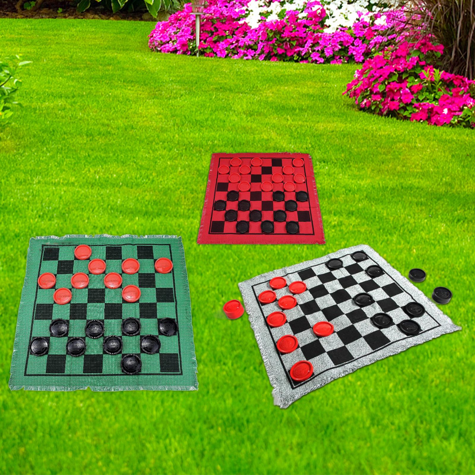 Giant Checkers Board Game Set, - Tic Tac Toe Giant review and price