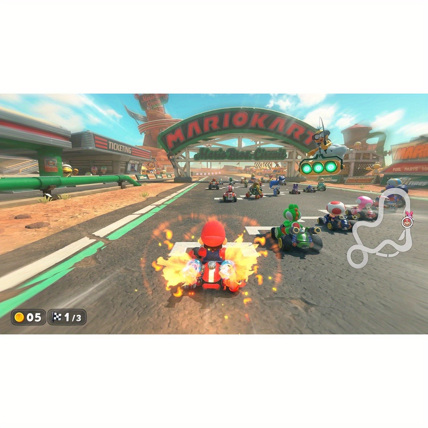 Mario Kart World Physical Vide - Party Games Physical review and price