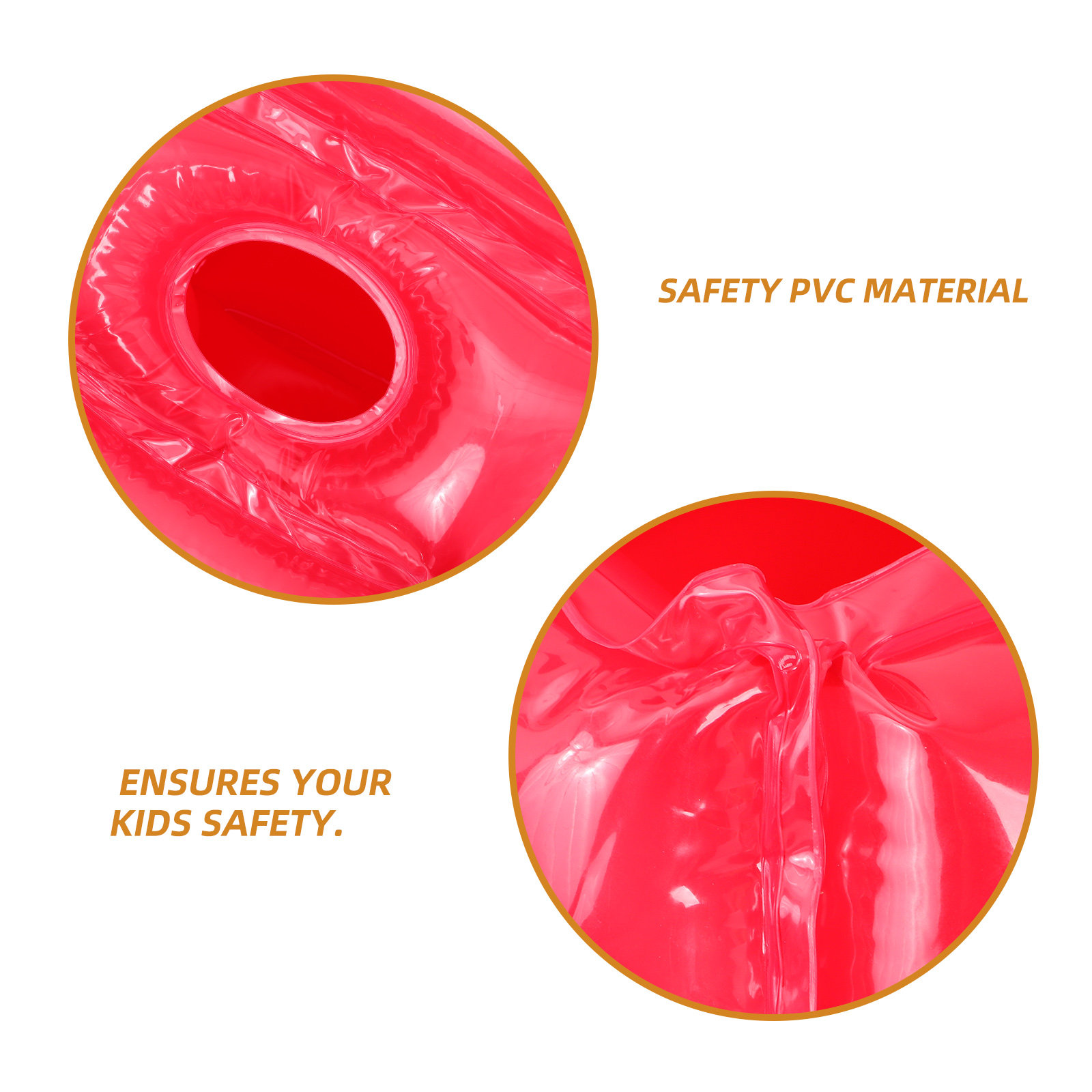 Red Inflatable PVC Bumper Ball - Party Games Physical review and price