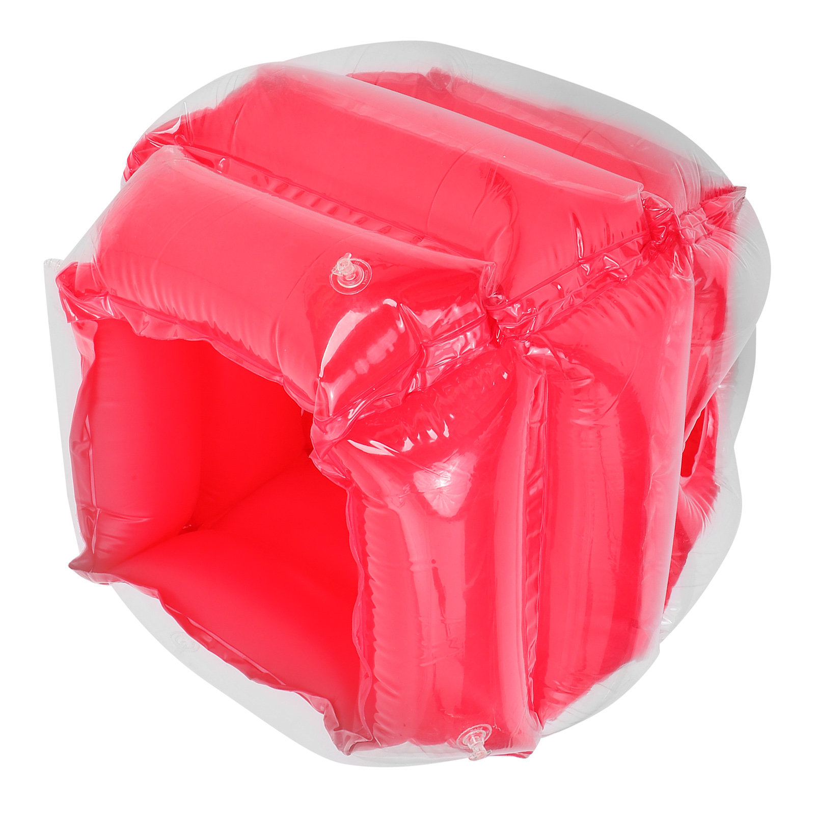 Red Inflatable PVC Bumper Ball - Party Games Physical review and price
