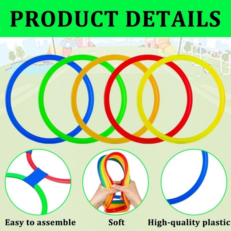  Jumping Hoop Set Outdoor Phys - Party Games Physical review and price