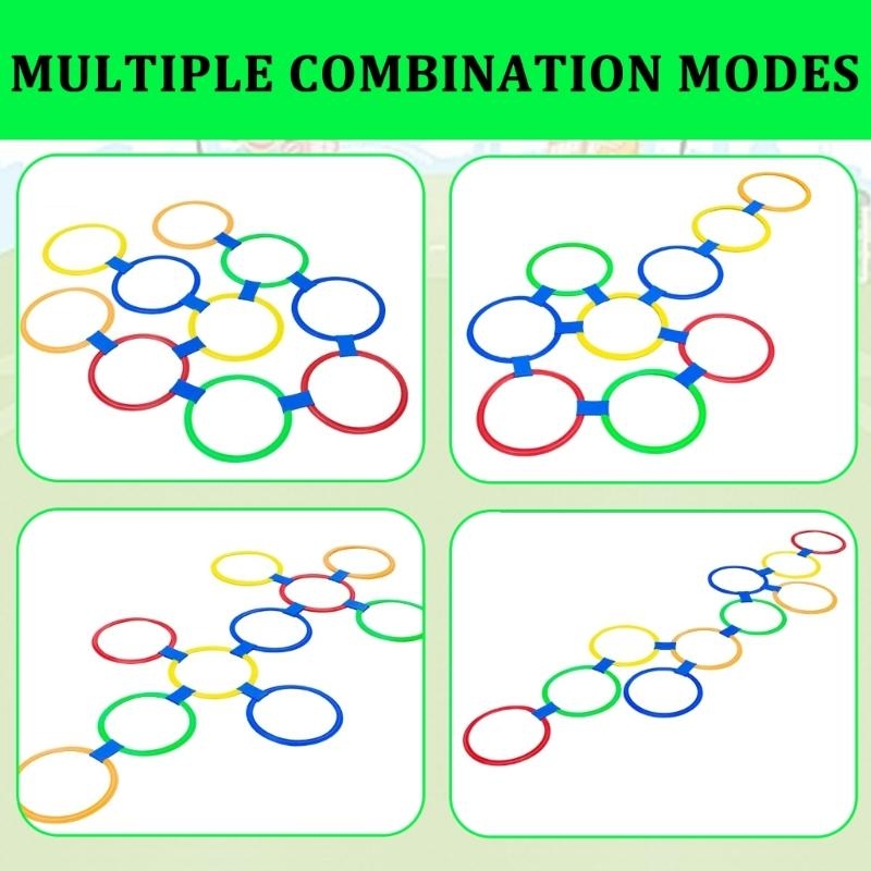  Jumping Hoop Set Outdoor Phys - Party Games Physical review and price