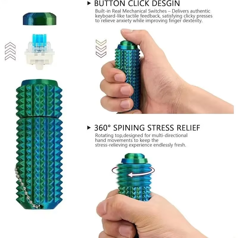Funny 3D Printed Spiky Fidget  - Party Games Adults Funny review and price