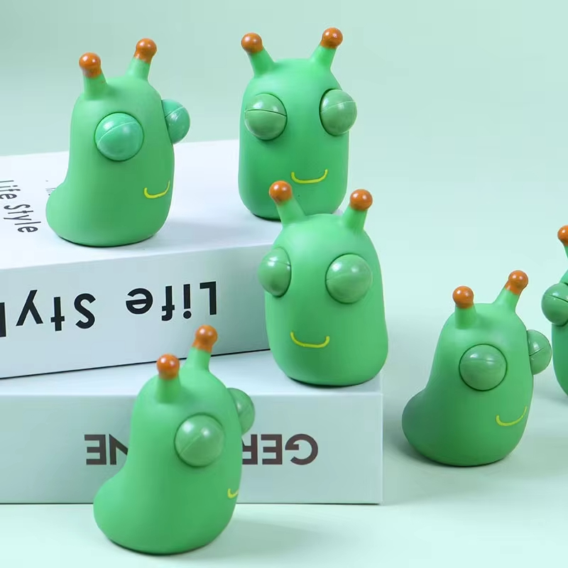 1/3PCS Novelty Green Worm Sque - Party Games Adults Funny review and price