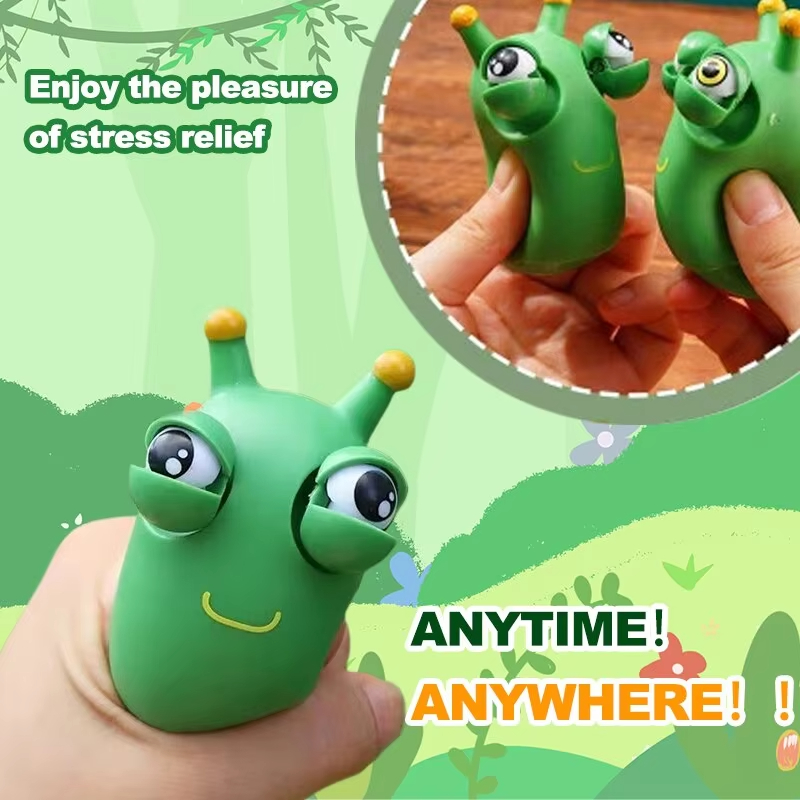 1/3PCS Novelty Green Worm Sque - Party Games Adults Funny review and price