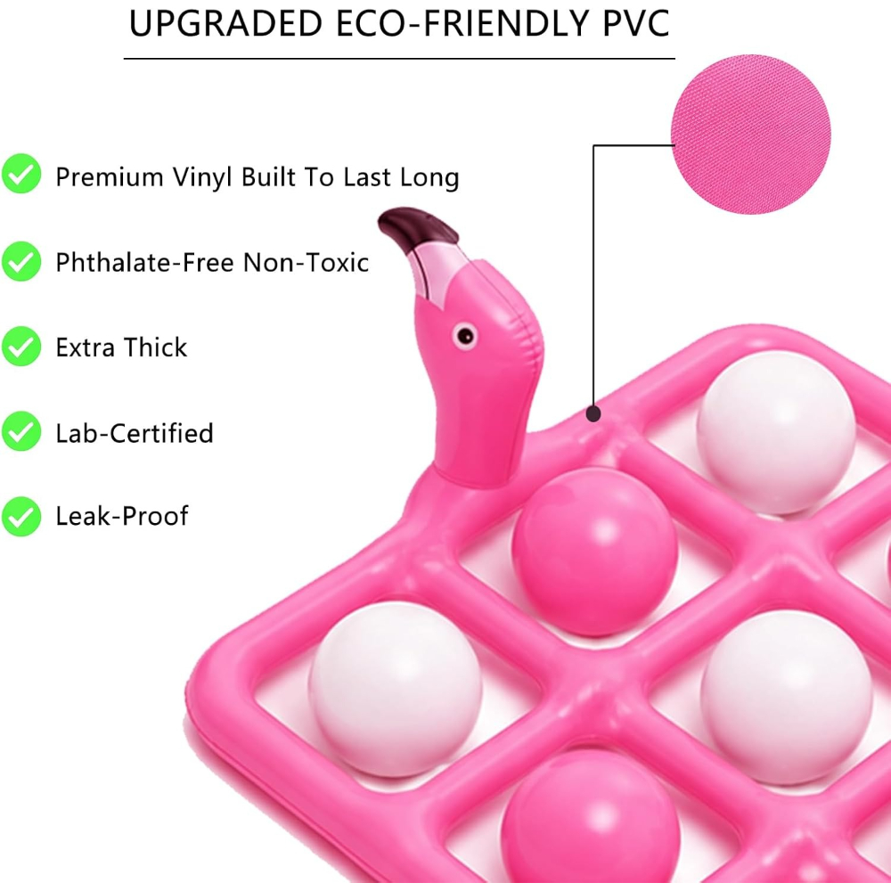 Pink Giant Flamingo Pool Tic T - Tic Tac Toe Giant review and price