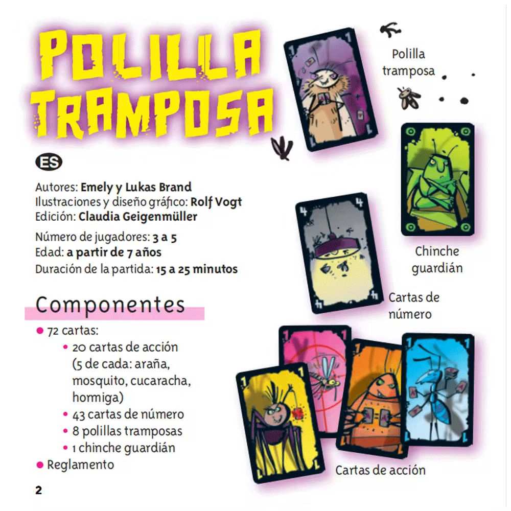 Cheating Moth Spanish Card Gam - Party Games Juego review and price