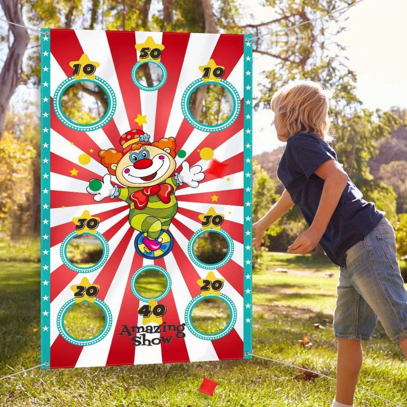 Fun Bean Bag Toys Game Banner  - Party Games Physical review and price