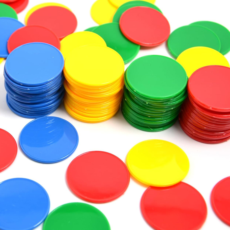 Bingo Markers Chips 37MM 4 Col - Party Games Juego review and price