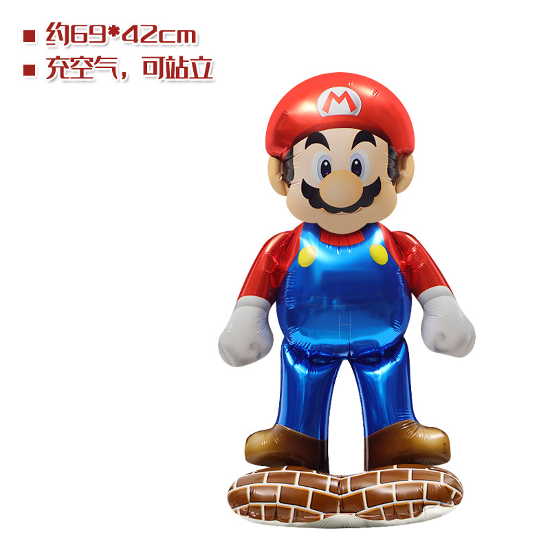 Cartoon Mario Bros Balloon Set - Party Games Mario review and price