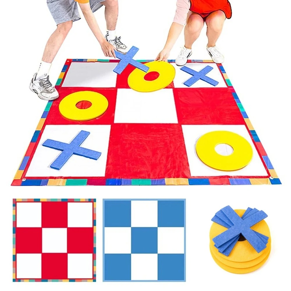 Giant Tic Tac Toe Game Mat Set - Tic Tac Toe Giant review and price