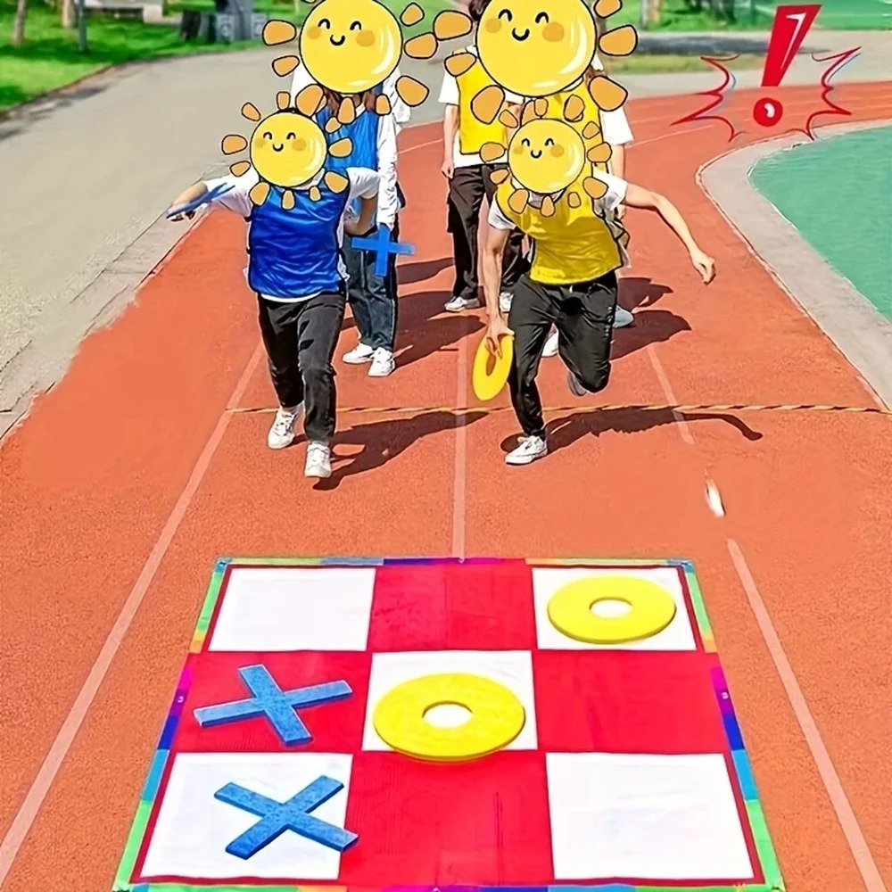 Giant Tic Tac Toe Game Mat Set - Tic Tac Toe Giant review and price