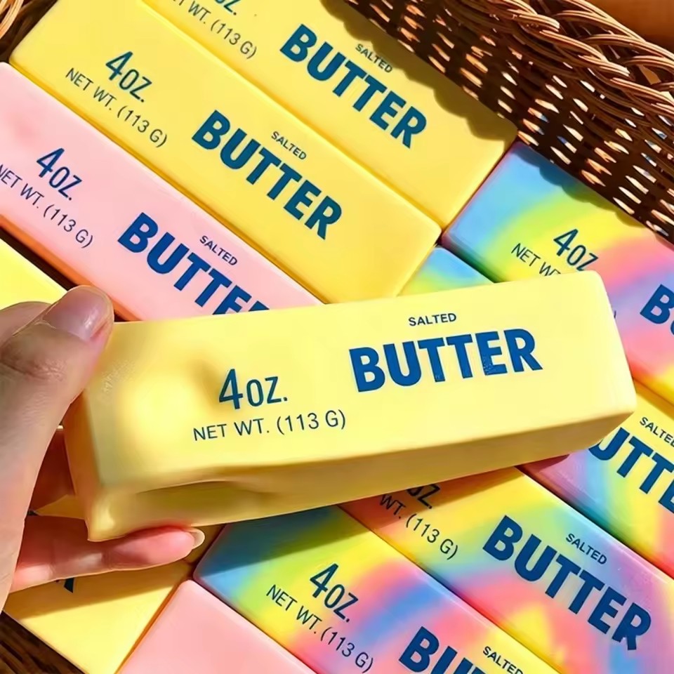 1Pc Butter Cheese Stick Squish - Party Games Adults Funny review and price