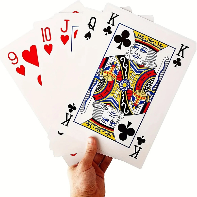 Oversized Playing Cards Jumbo  - Party Games Juego review and price