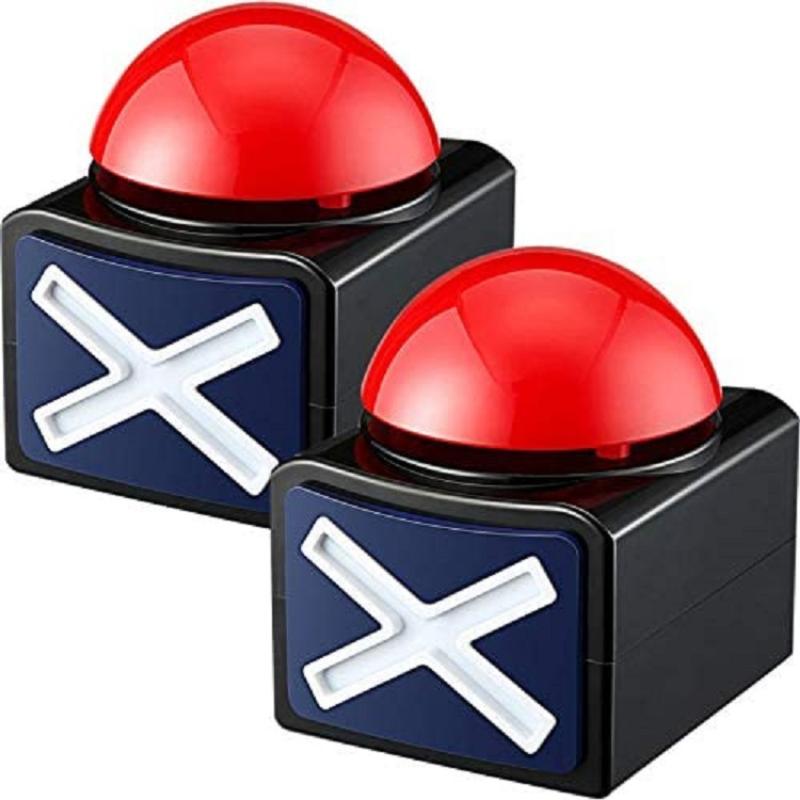 Glitter Light Up Sound Buzzer  - Party Games Night review and price